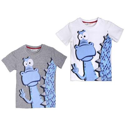 H*hm男童純棉短袖T恤 舒適、簡約的夏日必備單品