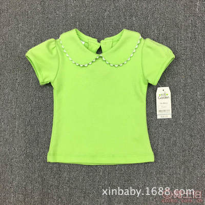 純棉呵護，童趣盎然 金寶童裝批發YiYiGarden女童短袖T恤解析